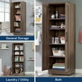 thumbnail image 4 of Sauder Homeplus Storage Cabine, Salt Oak Finish, 4 of 11