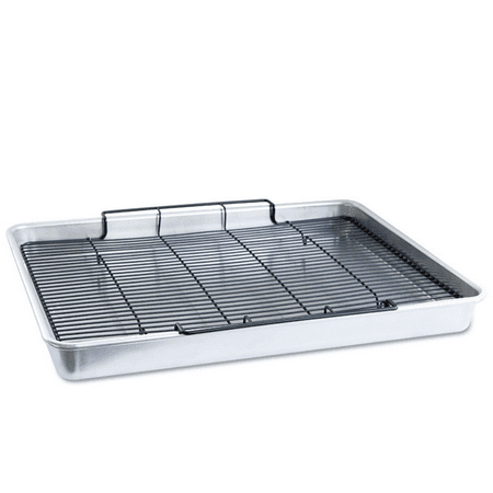 

Nordic Ware Extra Large Oven Crisp Baking Tray - Silver