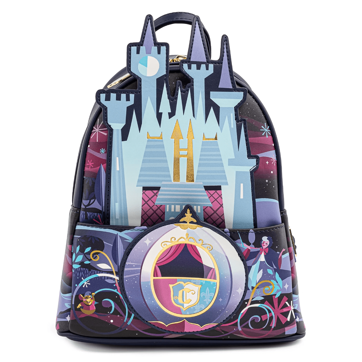 disneyland castle drawing on jansport backpacks teen X Disney High Stakes Backpack HiPOP Fashion The Disney x Jansport Collection