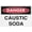 Warning Sign 3, variant on Danger Caustic Soda Sign Safe Sign, Signs Outdoor, 8"x12", Sign For Home, Business, Driveway Alert