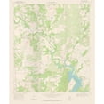 thumbnail image 3 of USGS 15x17 Black Modern Framed Museum Art Print Titled - Byrds Texas Quad - USGS 1969, 3 of 5