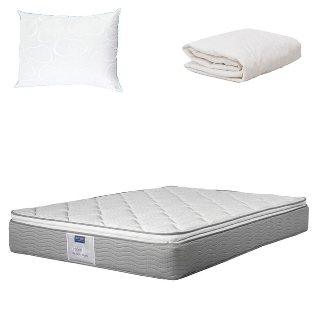 Colchón Matrimonial Cupra + Protector Ultra + Almohada Osos