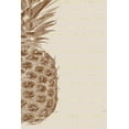 thumbnail image 2 of Murdock, Ramona 23x32 Gold Ornate Wood Framed with Double Matting Museum Art Print Titled - Left Side Pineapple, 2 of 4