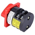 thumbnail image 2 of 3-position, 6-terminal switching selector, 380 V, 20 A, 4 kW, cam generator, 2 of 2