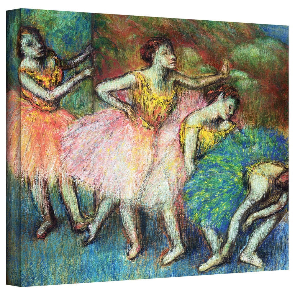 Edgar Degas "Four Dancers" Gallery-wrapped Canvas Art