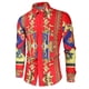 thumbnail image 1 of Camisas de moda nuevas para hombre , camisas de traje para hombre, camisas con botones doradas, rojas y moradas, de moda, lujosas, suaves y cómodas, de talla grande, 1 of 6