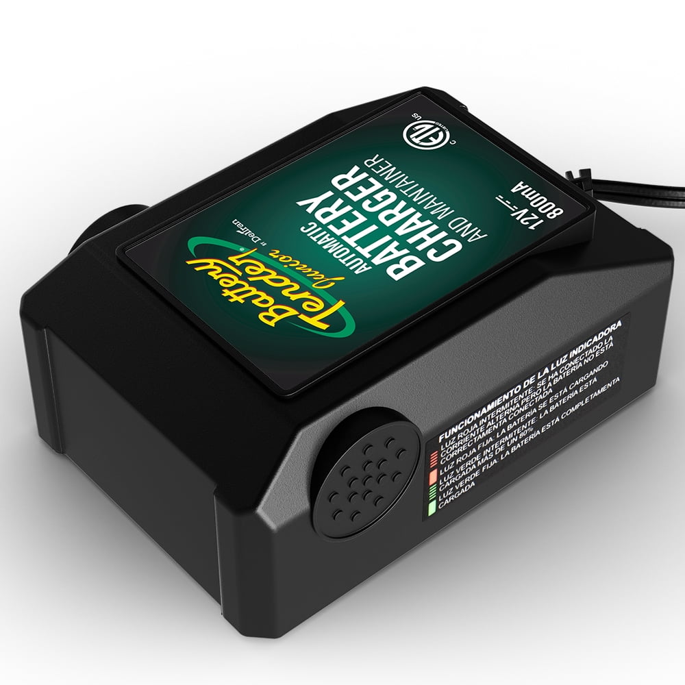 trickle Waterproof Battery Tender 800mA High Efficiency Charger Not Optimate 