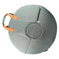 thumbnail image 3 of Bolsa de tambor de mano Estuche de tambor de mano,Accesorios,Doble hombro Absorción de impacto Estuche de instrumentos impermeable Cubierta de estuche gris, 3 of 10