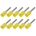 YAHHU 1000pcs E1008 Insulated Ferrules Terminal Copper PVC Pin Cord End ...