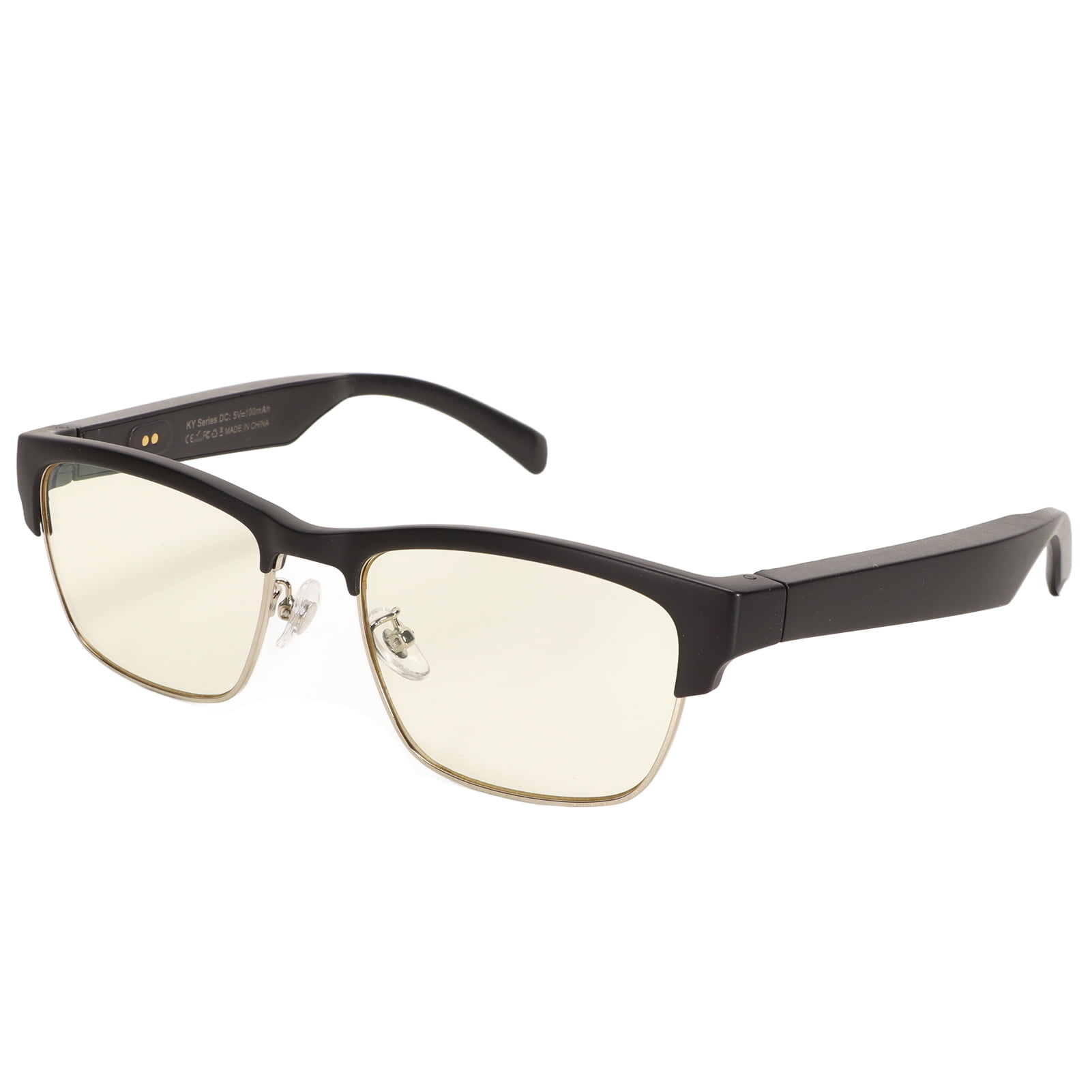 Smart Glasses, Touch Switch Bone Conduction Stereo Glasses Music For