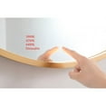thumbnail image 4 of Elegant Decor Pier 42 inch LED mirror with adjustable color temperature 3000K/4200K/6400K in brass, 4 of 11