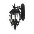 thumbnail image 2 of Livex Lighting - Frontec - 3 Light Outdoor Wall Lantern in French Country Style, 2 of 11