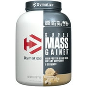 Dymatize Super Mass Gainer Protein Powder, 52g Protein, Gourmet Vanilla, 6 lbs