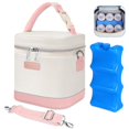 thumbnail image 1 of Bolsa refrigerante para leche materna Mancro 22x18x22 cm para 6 biberones de 9 oz, 1 of 6