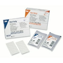 Steri-Strip Skin Closure Strip  1/2 X 2 Inch Nonwoven Material Reinforced Strip White, Box of 50