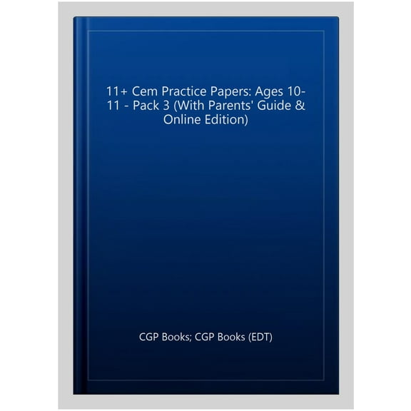 New 11 Cem Practice Papers: Ages 10-11 - Pack 3 (With Paren