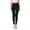 A-Black, variant on Thermal Leggings High Waisted Slim Fit Stretchy Warm Lined Base Layer Pants For Cold Weather Workout Set Leather Pants Women