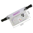 thumbnail image 2 of Swimming Waterproof Bag Large Waterproof Waist Bag Mobile Phone Camera White, 2 of 9
