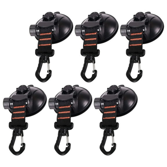 unbranded 12 Pcs Outdoor Camping Car Tent Fixing Hook Canopy Car Window Suction Cup