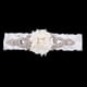 thumbnail image 5 of Jarretera de con Lazo Cristal para Disfraz Accesorio Nupcial para Matrimonio Beige perfecl Liga de encaje de boda, 5 of 7