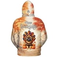 thumbnail image 2 of Happy Thanksgiving Brussels Griffon Turkey Costume Pumpkins Autumn Leaves All Over Print 3D Hoodie Unisex Merch Hoodies Griff Dog Lover - 13014, 2 of 6