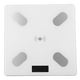 thumbnail image 2 of Báscula De Peso Digital Personas Grasa Corporal Pesaje Vidrio Templado USB Recargable Blanco, 2 of 8