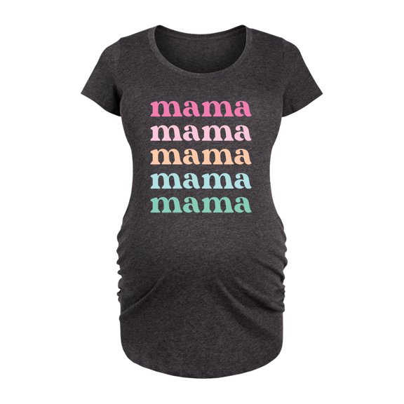 Instant Message - Colorful Stacked Mama Women's