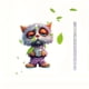 thumbnail image 2 of Xihbxyly Llavero de Animalito Divertido y Adorable, Colgante Acrílico Plano 2D, Impermeable, para Decorar El Espejo Retrovisor Del Coche, Ideal para La Oficina o El Hogar, Regalo Perfecto para Amigos, 2 of 6
