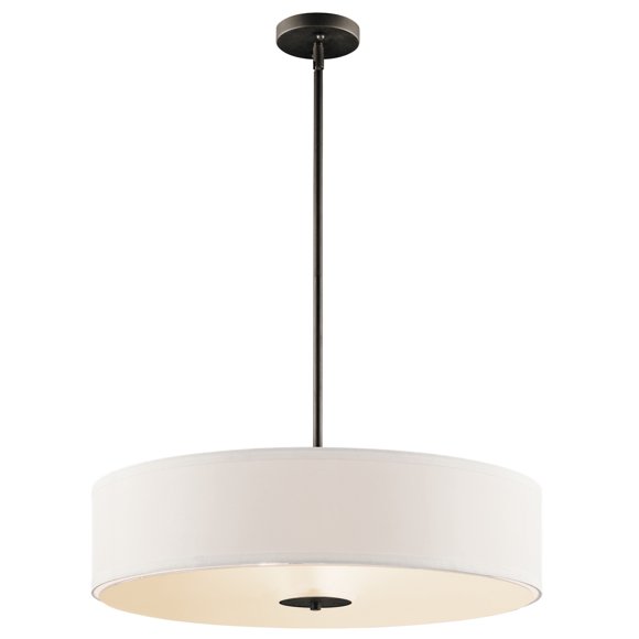 Kichler 42122OZ 3-Light Pendant or Ceiling Light in Olde Bronze Finish