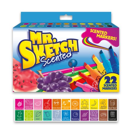 UPC: 0071641149403 | Mr. Sketch Scented Markers  Chisel Tip  Assorted Colors  22 Count