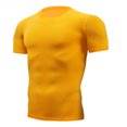 thumbnail image 3 of Camiseta de compresión para hombre para correr de secado rápido, traje de fútbol transpirable, ropa deportiva ajustada para fitness, camiseta de manga corta para montar a caballo, entrenamiento, 3 of 5