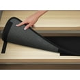 thumbnail image 5 of Set of 15 Attachable Carpet Stair Treads and Matching Landing Rug - Black, 5 of 5