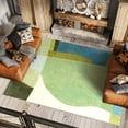 thumbnail image 3 of Verdent I Washable Geometric Art Area Rug size 8'x10', Power-loomed, Heavenly Softness with Non-Slipping Backing, 3 of 7