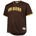 thumbnail image 2 of Men's Fernando Tatis Jr. Brown San Diego Padres Big & Tall Replica Player Jersey, 2 of 3