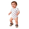 thumbnail image 4 of JIAYUE Girls Sandals Breathable Closed Toe Soft Sole Bow Polka Dot With Adjustable Hook And Loop Straps Comfort Fit For Babies And Toddlers, 4 of 4