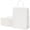 Medium White, variant on Gift Bags 100Pcs Brown Paper Bags with Handles Bulk 8x4.5x10.8 Inch Paper Gift Bag Medium Size, Kraft Paper Bag, Grocery Shopping Retail, Birthday Party Favors Wedding Sacks