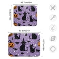 thumbnail image 4 of Yayeee Dish Drying Mat for Kitchen Counter 18"x24" Microfiber Absorbent Pad, Halloween Cats, 4 of 7