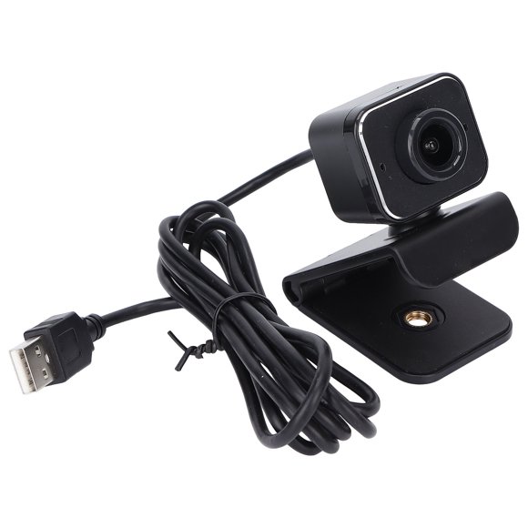 Webcam,Computer Camera Webcam With Microphone 1080P HD Adjustable Rotatable Auto Focusing Four Layer Lens Built In Sensitive Microphone Webcam For PC Laptop Desktop Video Calling