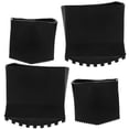 thumbnail image 4 of FRCOLOR 4pcs Non-slip Ladder Feet Mats Rubber Ladder Foot Pads Step Ladder Foot Mats, 4 of 5