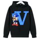 thumbnail image 3 of Nuevas sudaderas con capucha de Sonics para niños, sudadera con estampado de letras de dibujos animados de la A a la Z, camisetas deportivas casuales para niños Kawaii, ropa de otoño para bebés 2024, 3 of 5