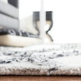 thumbnail image 5 of SAFAVIEH Casablanca Everitt Diamond Area Rug, Ivory/Black, 4' x 6', 5 of 6