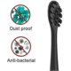 thumbnail image 3 of 10 Pack Compatible With Wondersmile Electric Toothbrush Replacement Brush Heads, Black, 3 of 4