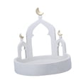 thumbnail image 3 of Plato decorativo para Eid, bandeja islámica para Ramadán, organizador ornamental, decoración de mesa A, 3 of 8
