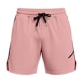 thumbnail image 5 of Qulqfy Men's Athletic Shorts Mesh 6" Inseam Workout Gym Activewear Ultra Lightweight Basketball Shorts with Pockets Pink M, 5 of 7