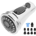 thumbnail image 1 of 1 Set of Kitchen Faucet Head Replacement Pull Down Faucet Spray Head Kitchen Faucet Sprayer Nozzle, 1 of 4