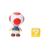 Nintendo 4 inch action figure Toad with question block - Walmart.com