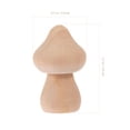 thumbnail image 4 of Mushroom Figurines Khaki For Elementary Students Home Entertainment 60Pcs 1.2X0.8In, 4 of 8