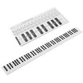 Piano Note Chart Keyboard Note Chart 88 Keys Note Chart Piano Ideal