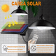 thumbnail image 3 of Luz Solar Interior/exterior Impermeable A Remote negro, 3 of 5