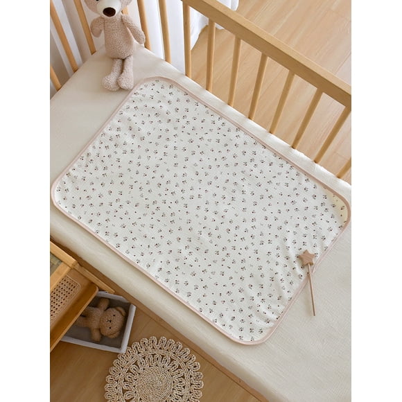 Baby Cotton Washable Large Diaphragm Pad Newborn Baby Waterproof Breathable Diaphragm Pad for Normal Period Mattress